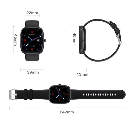 Smart Watch Bluetooth Call Wrist Watch Sleep Monitors, Sports Watch